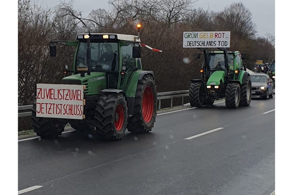 Bauernproteste: Rukwied nennt Sparmaßnahmen inakzeptabel 