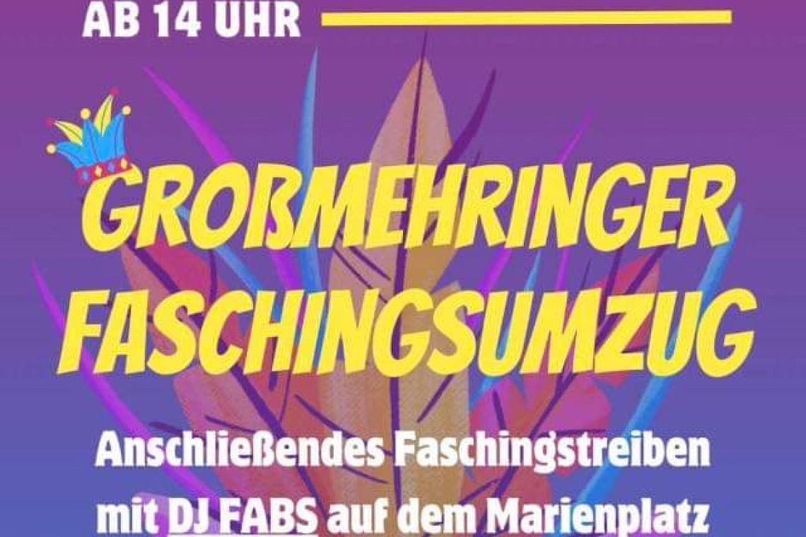 Faschingsumzug 2024 in Großmehring 