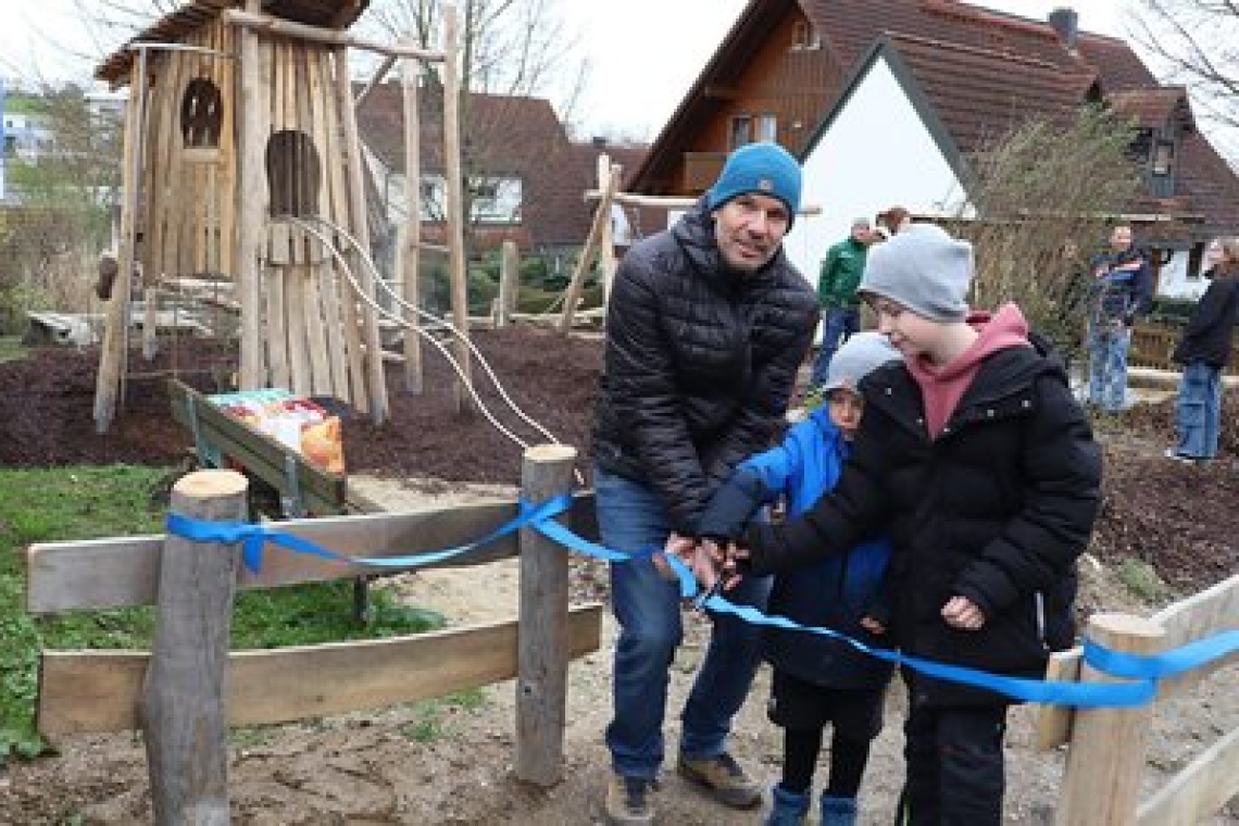 Ein neuer Spielplatz in Pfaffenhofen an der Jakob-Sanwald-Straße 