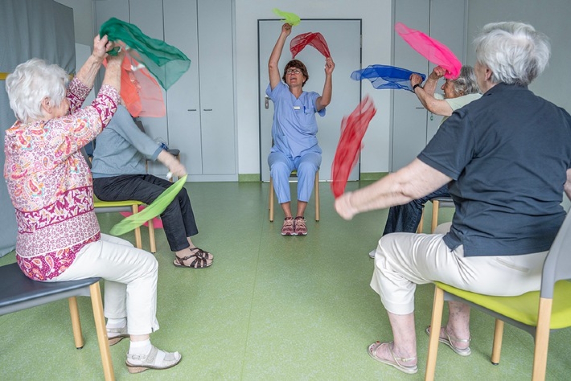 Tag der offenen Tür im Klinikum Ingolstadt in der Akutgeriatrischen Tagesklinik am 15. Mai 