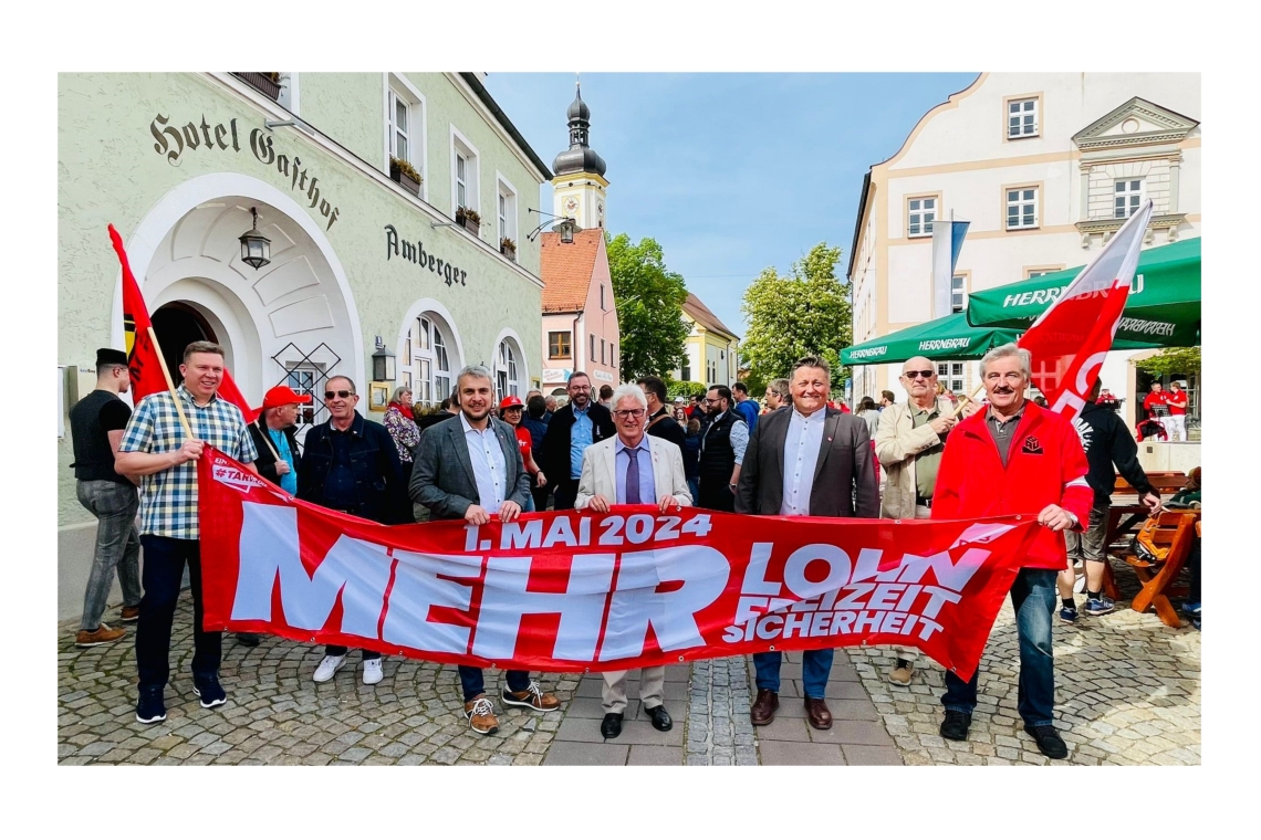 DGB: Region Oberbayern geht zum Tag der Arbeit auf die Straße 