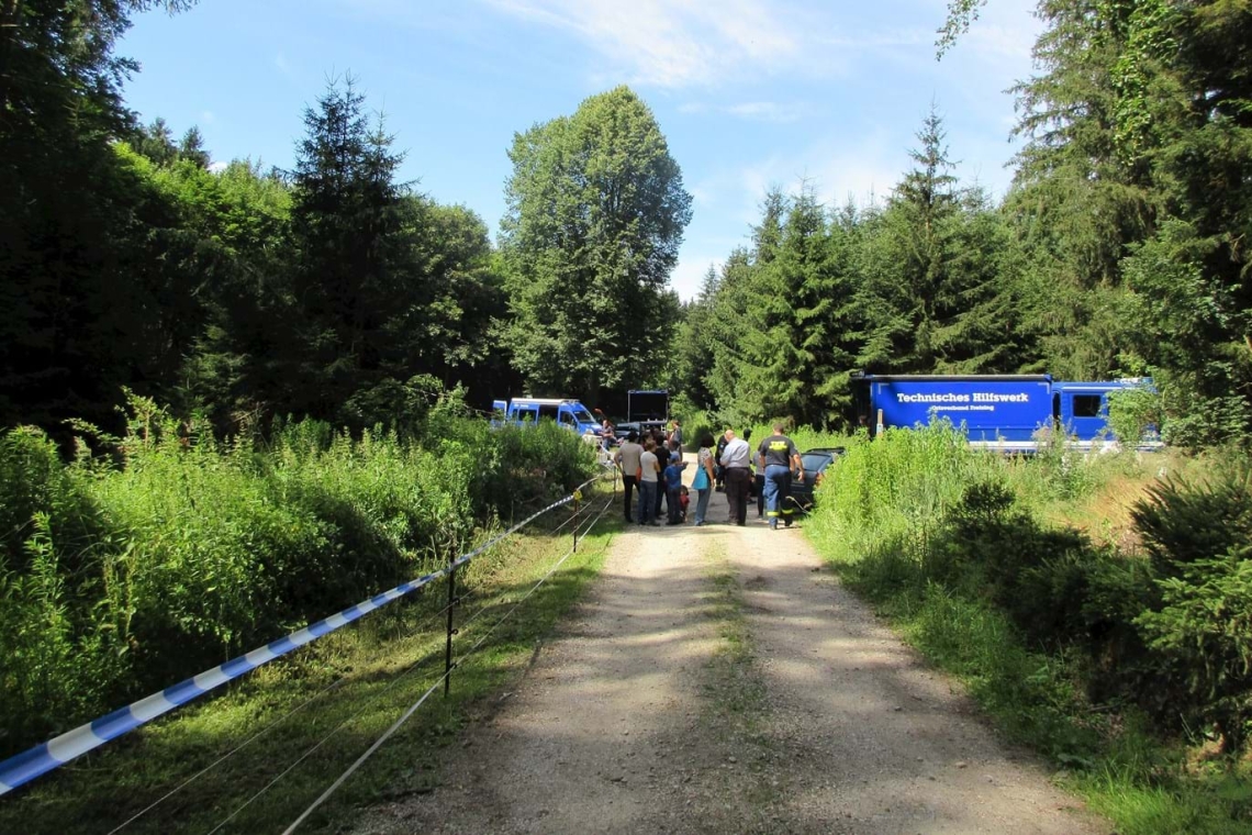 Landkreisübergreifende Tierseuchenübung im Reichertshausener Holz 